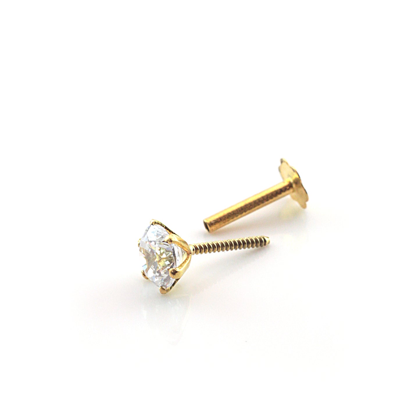 Piercing Nez Or jaune 22 carat