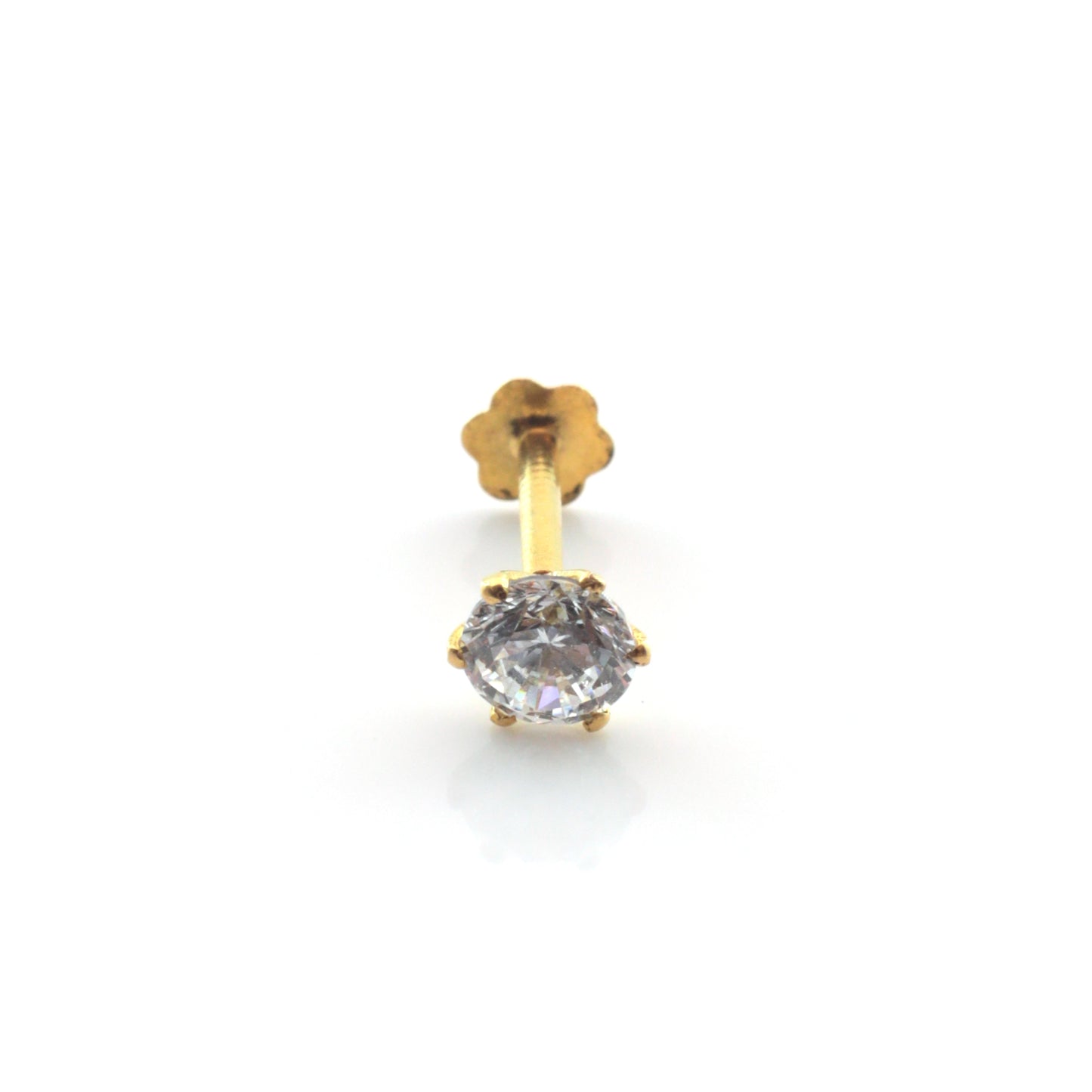 Piercing Nez Or jaune 22 carat