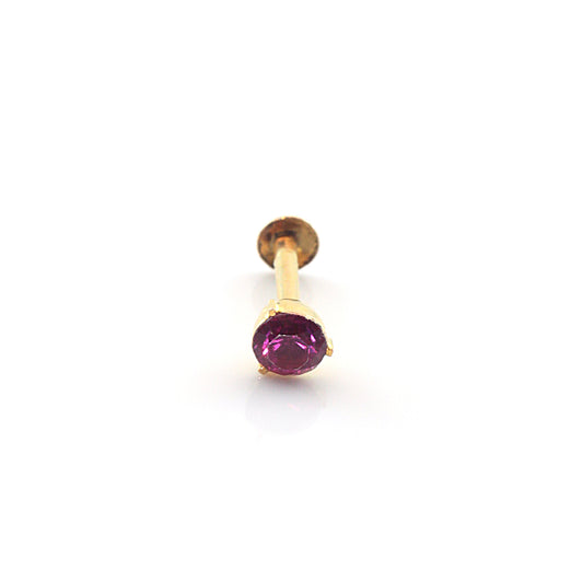 Piercing Nez Or jaune 22 carat